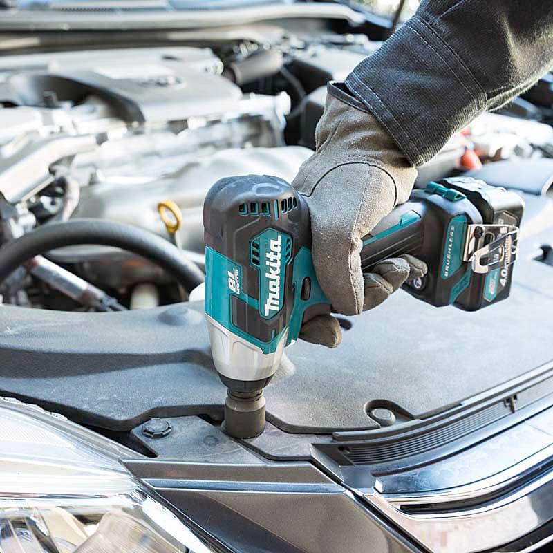 Makita 12V max CXT BL 9.5 mm (3/8") Cordless Impact Wrench (Bare Tool), TW160DZ