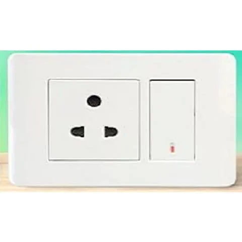 Schneider Electric Zencelo 4 M Grid & 4 Module Cover Frame - White (Pack of 10 Pcs), IN8404C