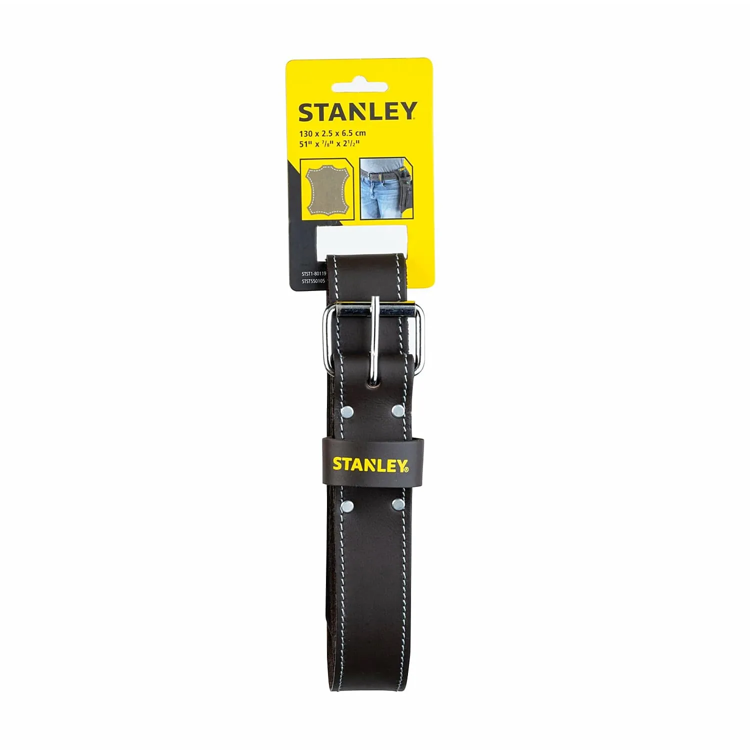 Stanley 305 mm Length Leather Belt, STST1-80119