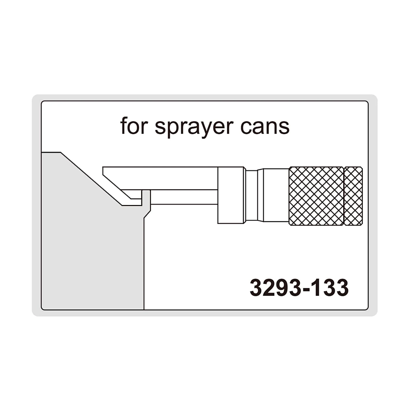 Insize 0 - 13 mm Seam Micrometer for Sprayer Cans, 3293-133