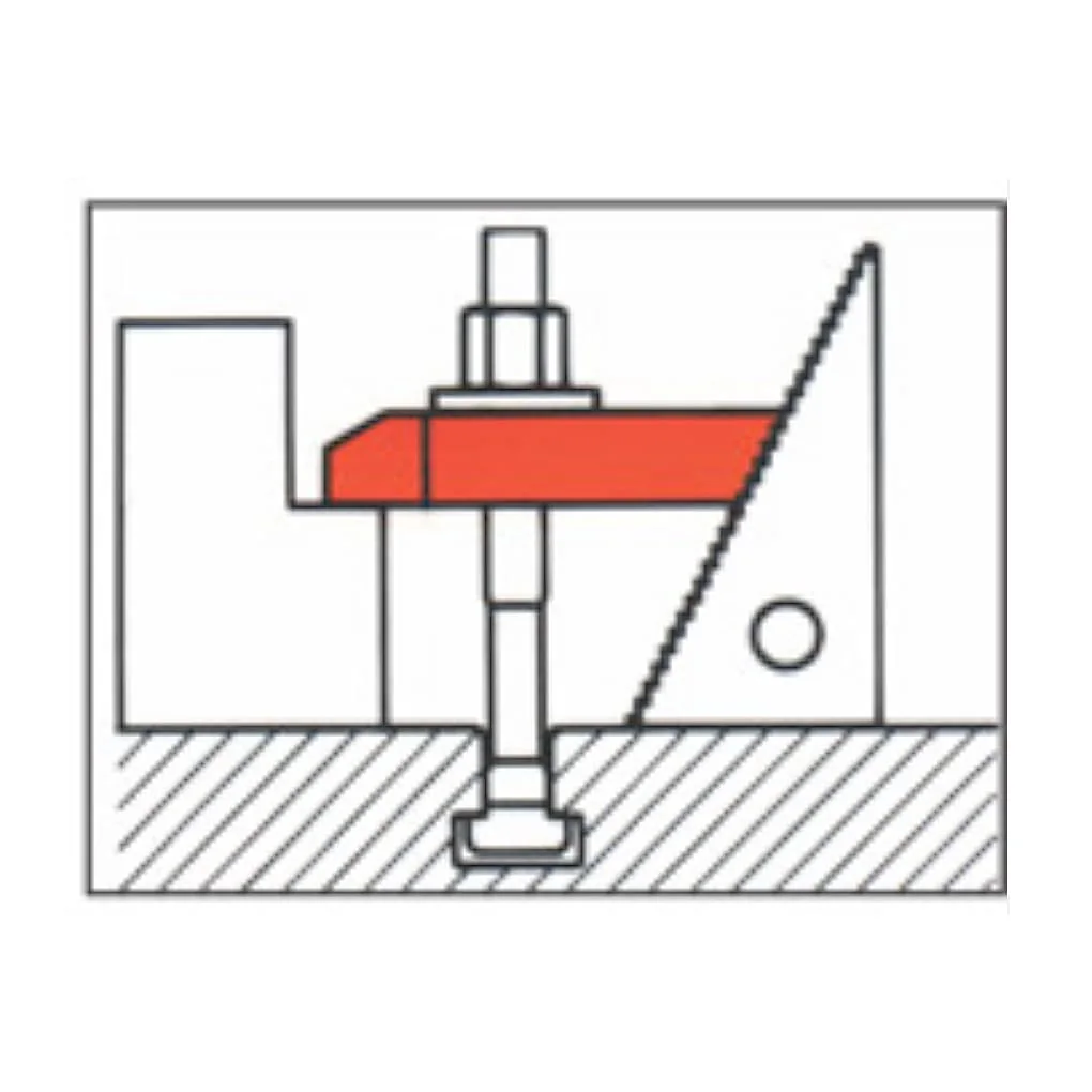 Apex 11 x 80 mm Stepped Strap Clamp, 915-1