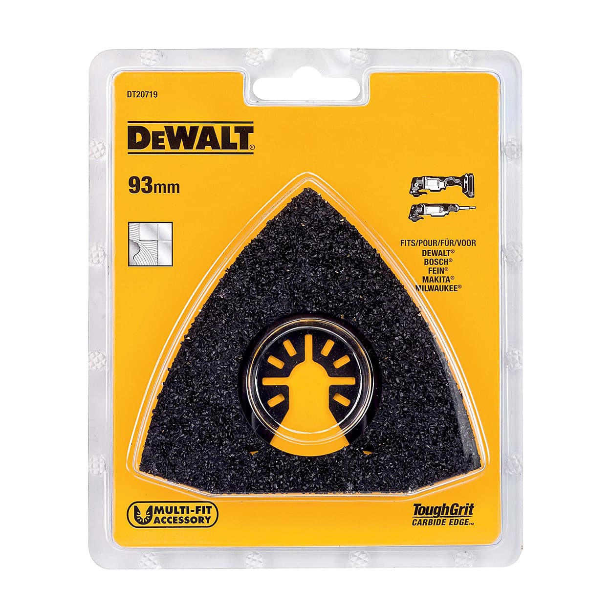 Dewalt 93 mm Abrasive Sanding Surface for DCS355 (Carbide Rasp), DT20719-QZ