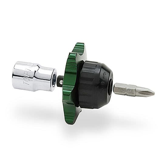 Toptul 1/4 Inch DR. Finger Ratchet & Bit Driver, CAUA0808
