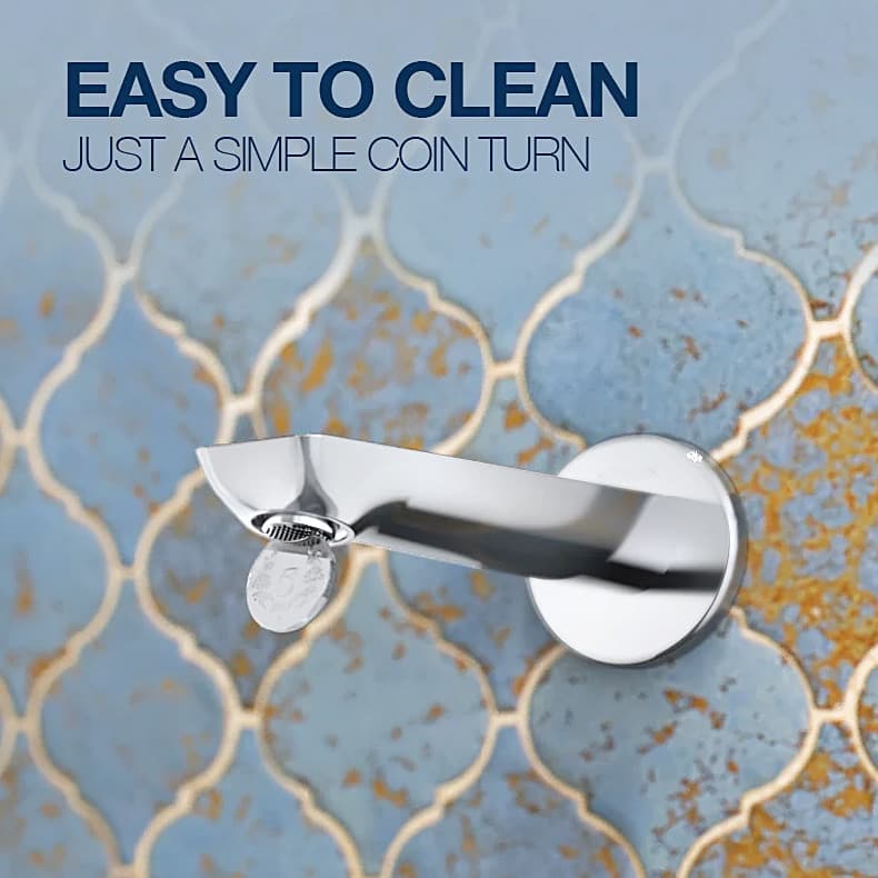 Kohler Fore Tri Bath Spout Without Diverter In Polished Chrome Finish, K-27490IN-CP