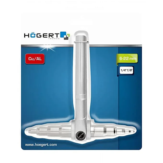 Hogert 6 - 22 mm Manual Tube Expander (Pipe Expander), HT1P628