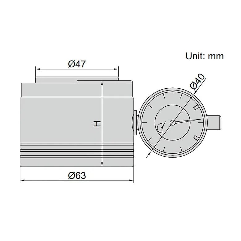 Insize 50 mm Zero Setter, 6556-50