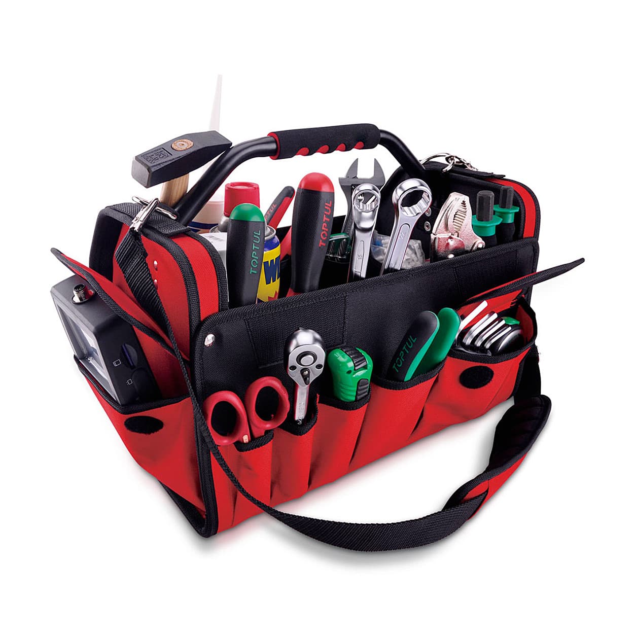 Toptul 410 mm / 16 inch Tool Bag With Steel Tube Handle, PBW-041A