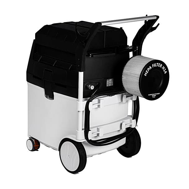 Rupes 1200W Professional Dual Motor Vacuum Cleaner with HEPA Filter, KS300EPH