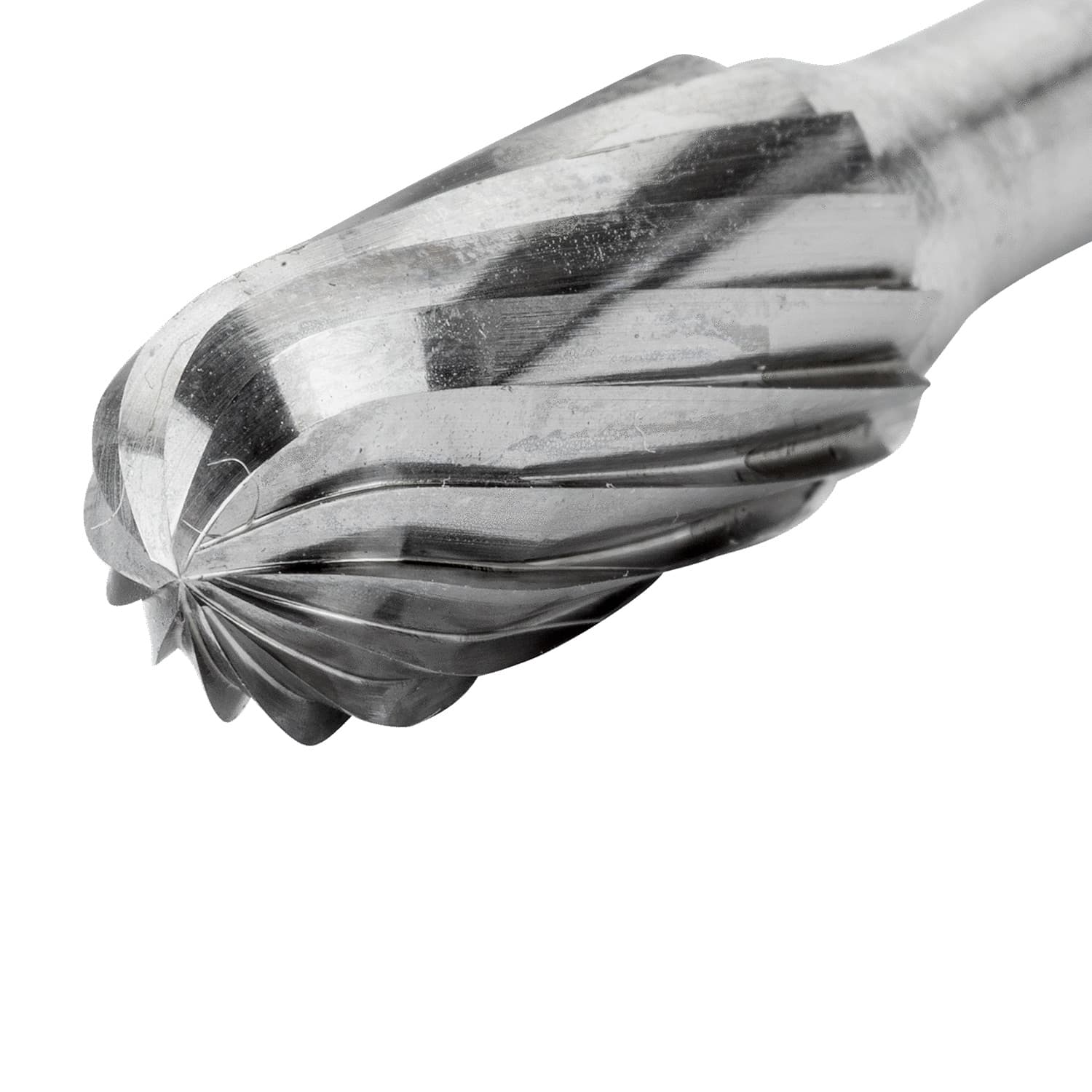 Bahco 16 x 75 mm Cylindrical Rounded Nose Tungsten Carbide Rotary Burr, BS 5