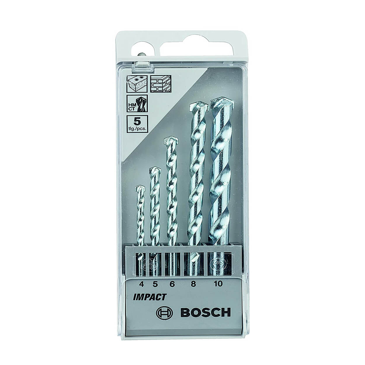 Bosch 5 Pcs Masonry Drill Bit Set CYL-1, 2 608 590 090