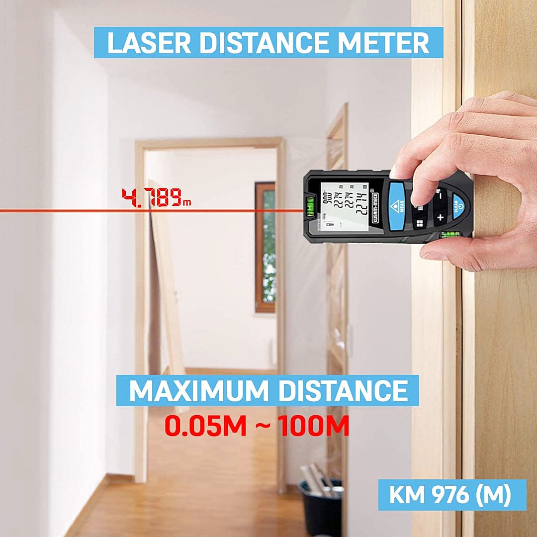 Kusam-Meco 100 Mtr Laser Distance Meter, KM 976 (M)