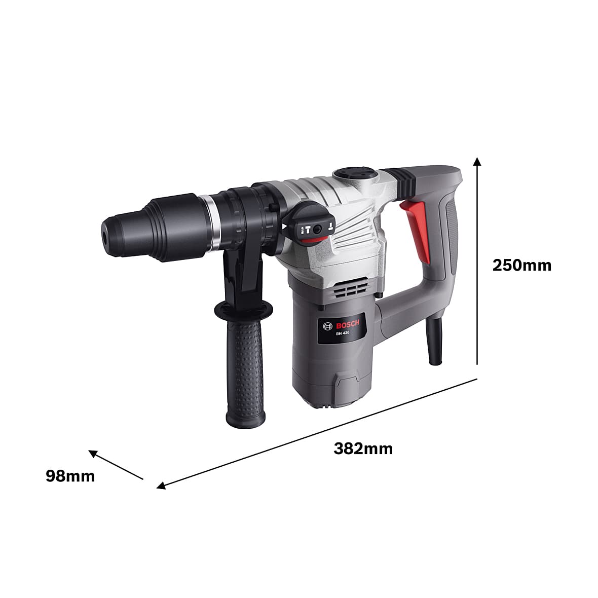 Bosch 26 mm 800W Standard Line Rotary Hammer with SDS Plus, BH 426