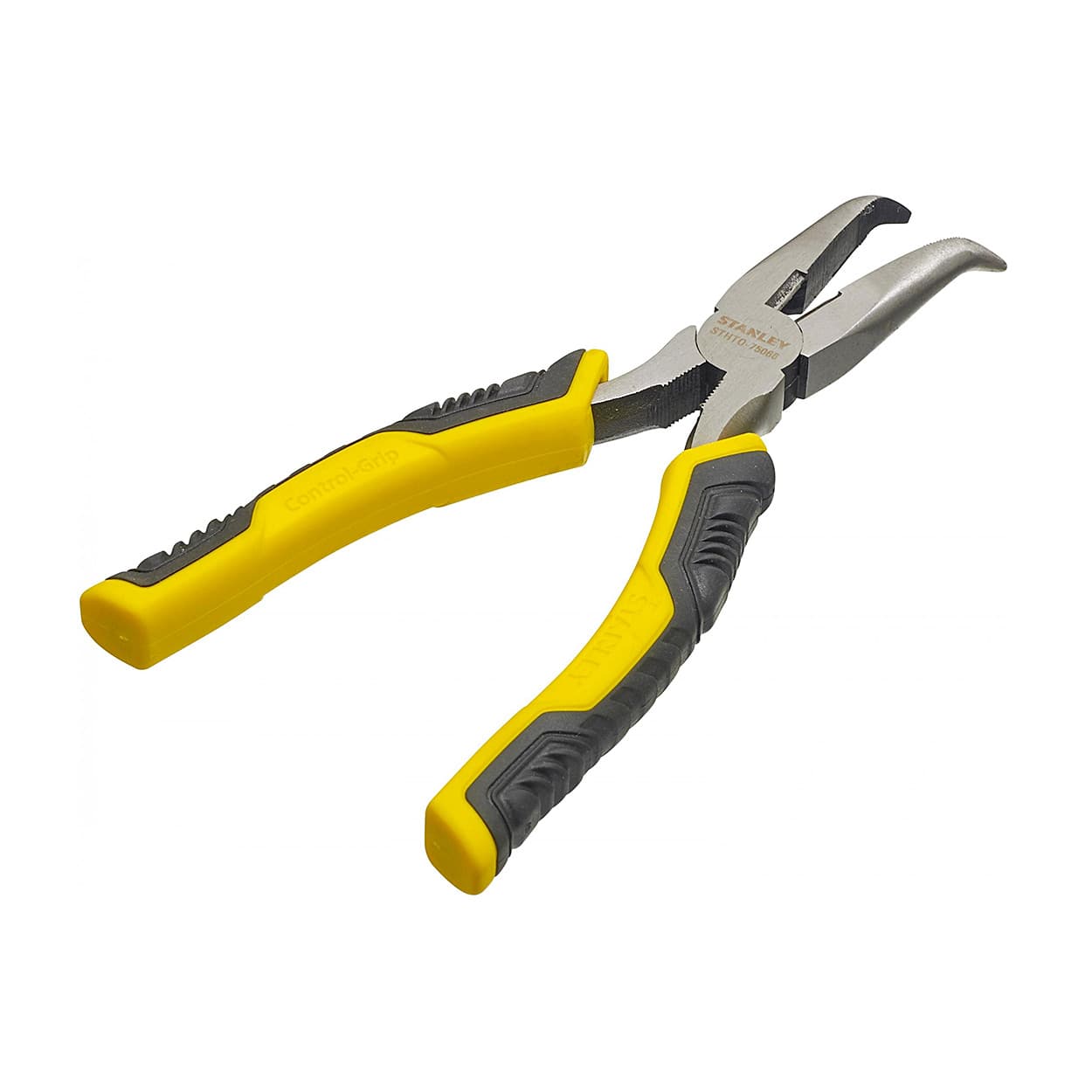 Stanley 8 inch / 200 mm Dynagrip Long Bent Nose Pliers, STHT0-75066