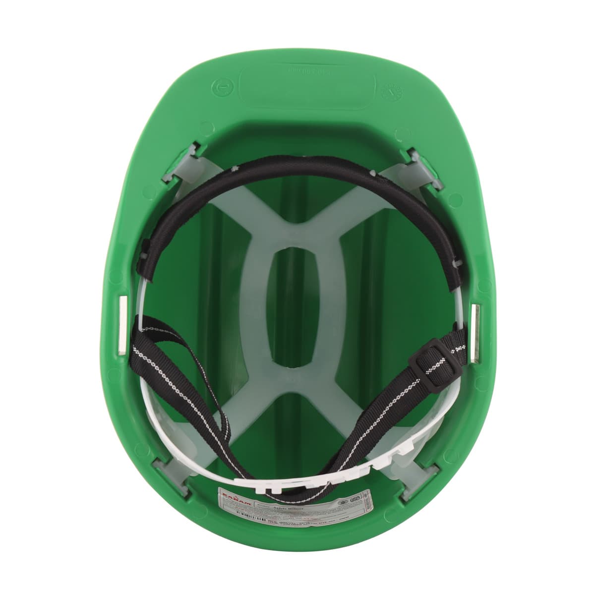 Karam ISI Marked Shelmet Safety Helmet With Plastic Cradle (Hyd Green), PN501