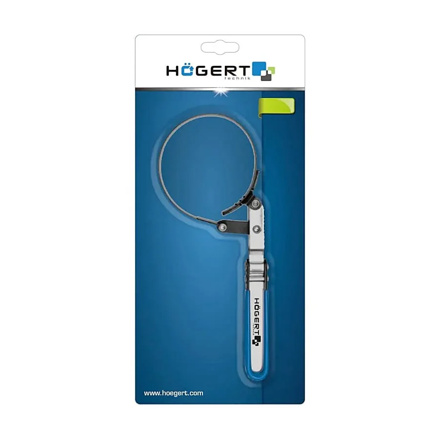 Hogert 60 - 73 mm Oil Filter Wrench, HT8G301