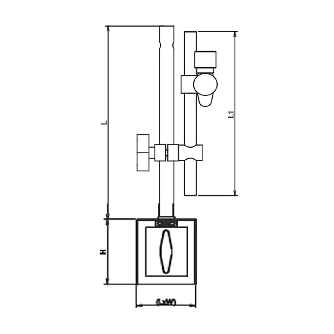 Ultra 55 kgf Magnetic Base Without Fine Adjustment, UL 50411