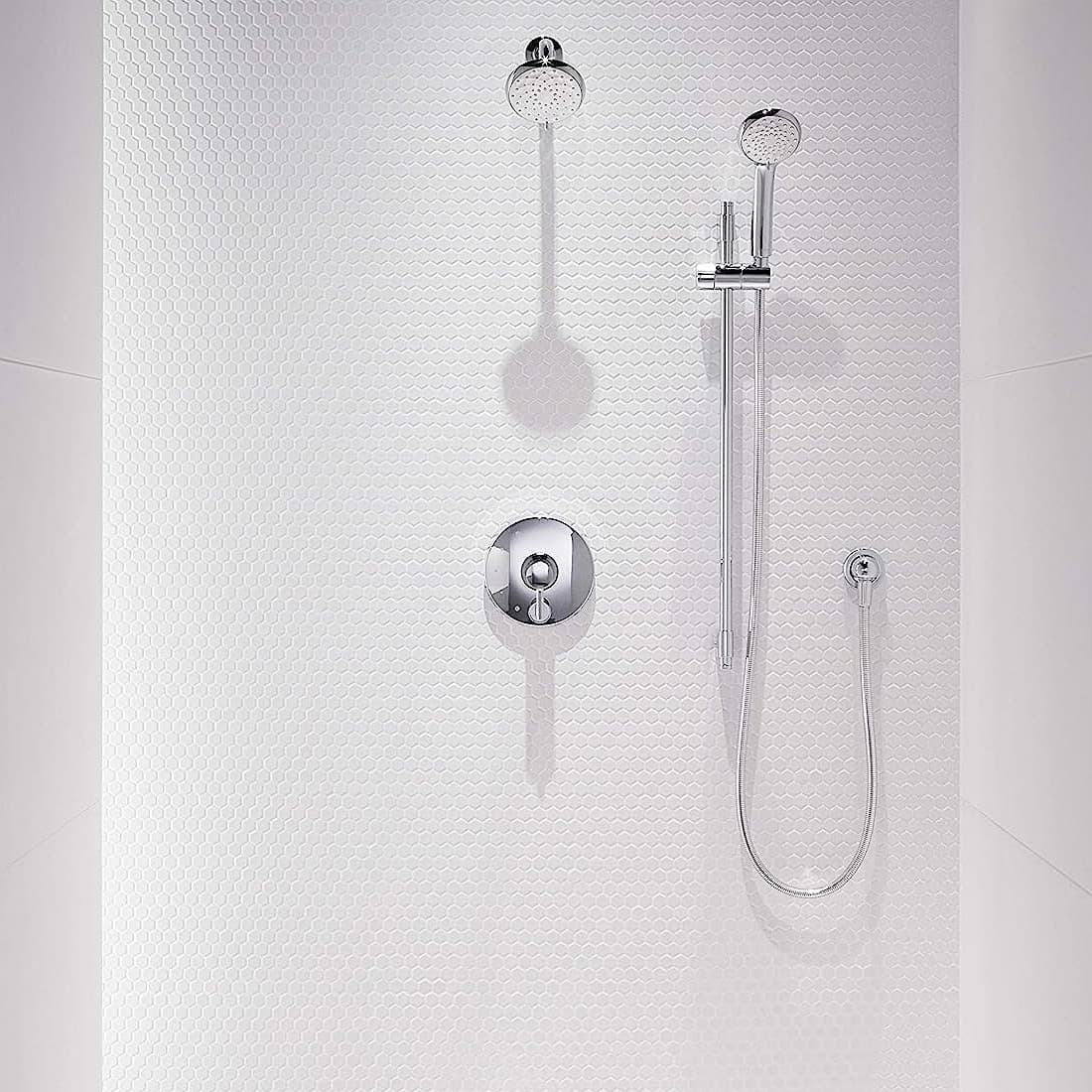Kohler Awaken Organic Multi Mode Shower Head With Shower Arm In Polished Chrome Finish, K-72425IN-CP