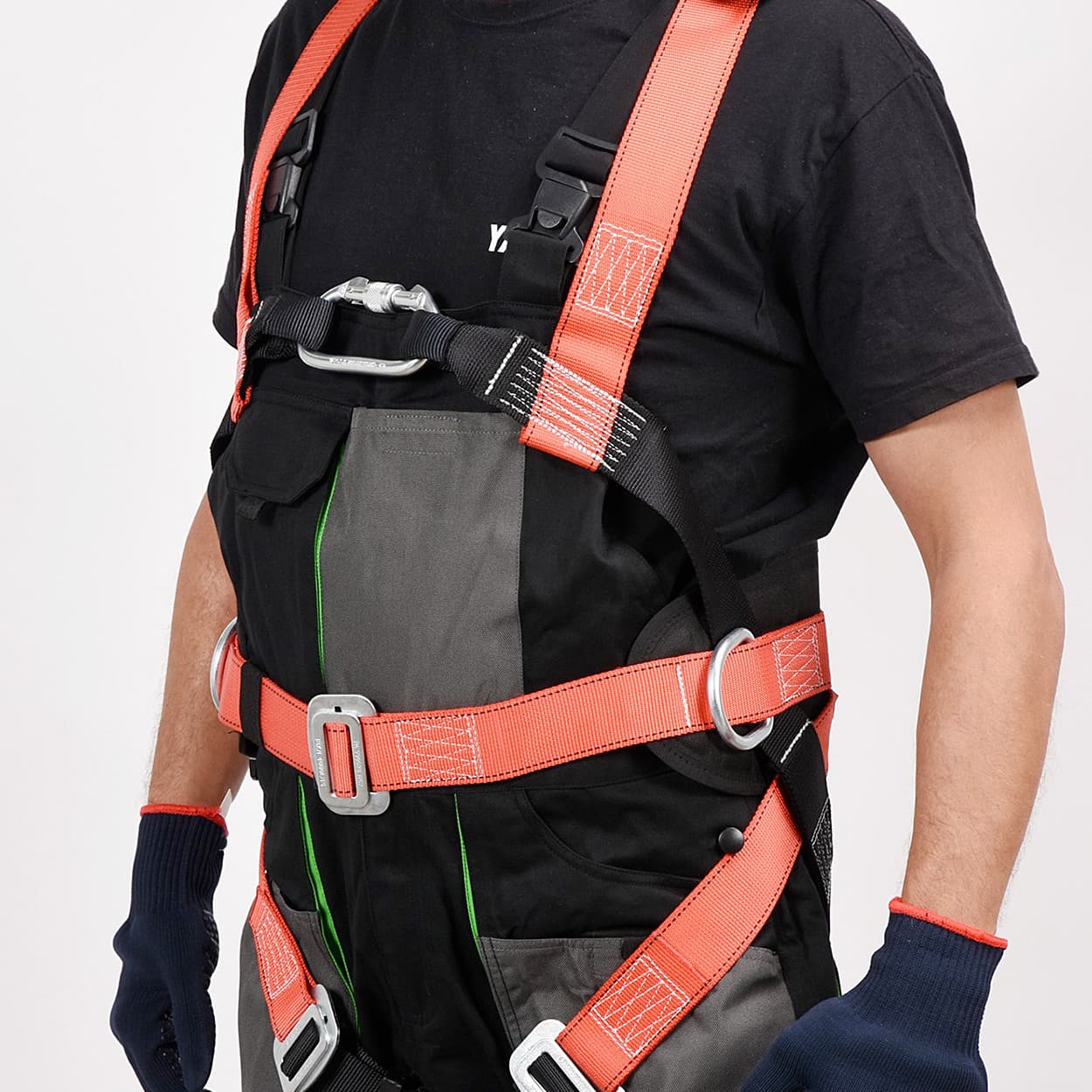 Yato Safety Harness With A Waist Belt, YT-74220