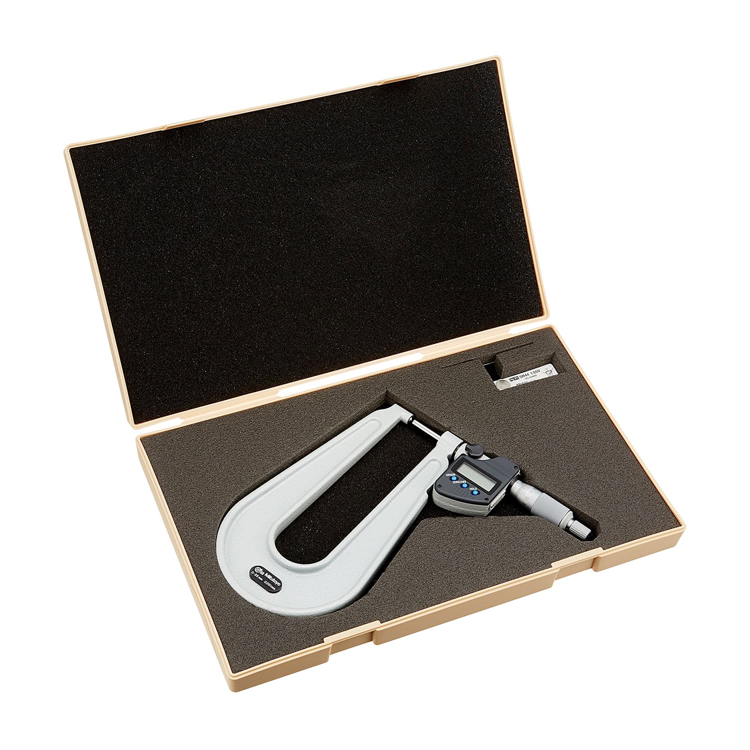 Mitutoyo 0 - 25 mm Digital Sheet Metal Micrometer (Type B), 389-261-30