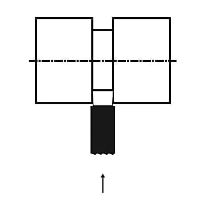Zenstar 140 mm Length / ISO 4 (127) Recessing Tool (Neutral), 127-2525