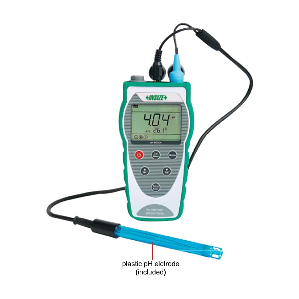 Insize 0.00 - 14.00 pH Portable pH Meter, 0430-HA21
