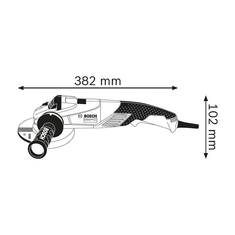 Bosch 125mm / 5 inch 1800W Professional Angle Grinder, GWS 18-125 L