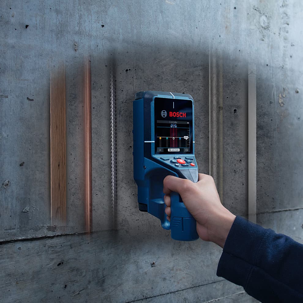 Bosch Professional Wall Scanner With Maximum Detection Depth Of 200 mm, D-Tect 200 C