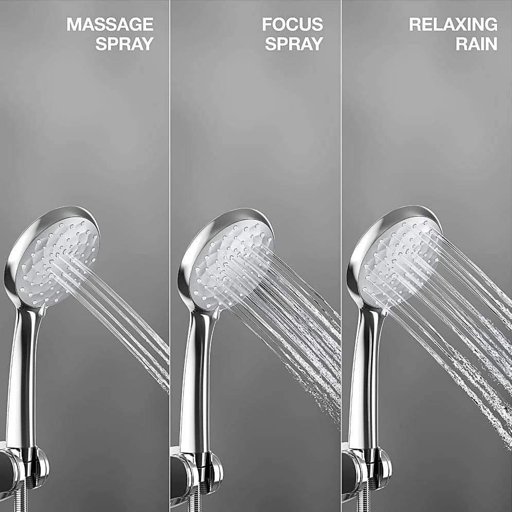 Kohler Awaken Organic Multi-Mode Hand Shower With Hose In Polished Chrome Finish, K-72421IN-CP