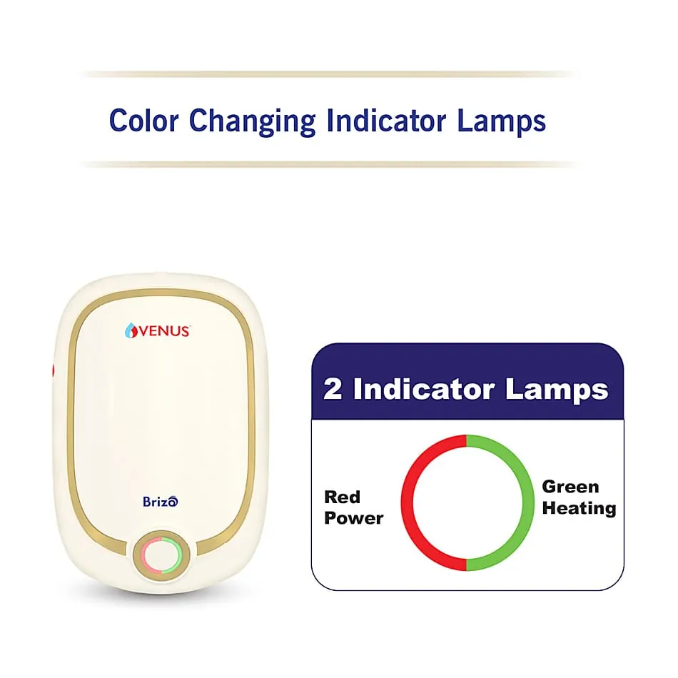 Venus Brizo 3 Ltr / 4.5 kW Instant Water Heater, 3BB 45