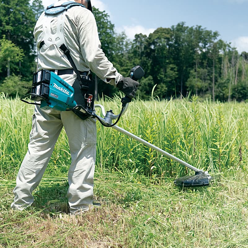 Makita 36V Li-Ion BL ADT Battery Powered 3-Speed Grass Trimmer with Bike Handle (Bare Tool), UR101CZ