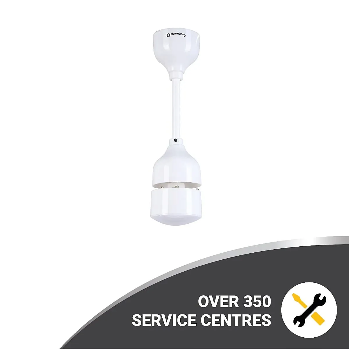 Atomberg Renesa 1400 mm Energy Efficient Ceiling Fan With BLDC Motor & Remote (White)