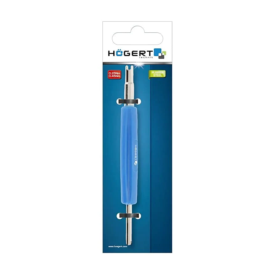 Hogert 0.25 - 0.45 nm Torque Wrench For Tire Valves, HT8G317