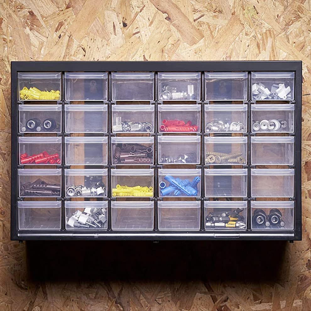 Stanley Multi-Purpose Storage Bin With 30 Small Drawers, 1-93-980