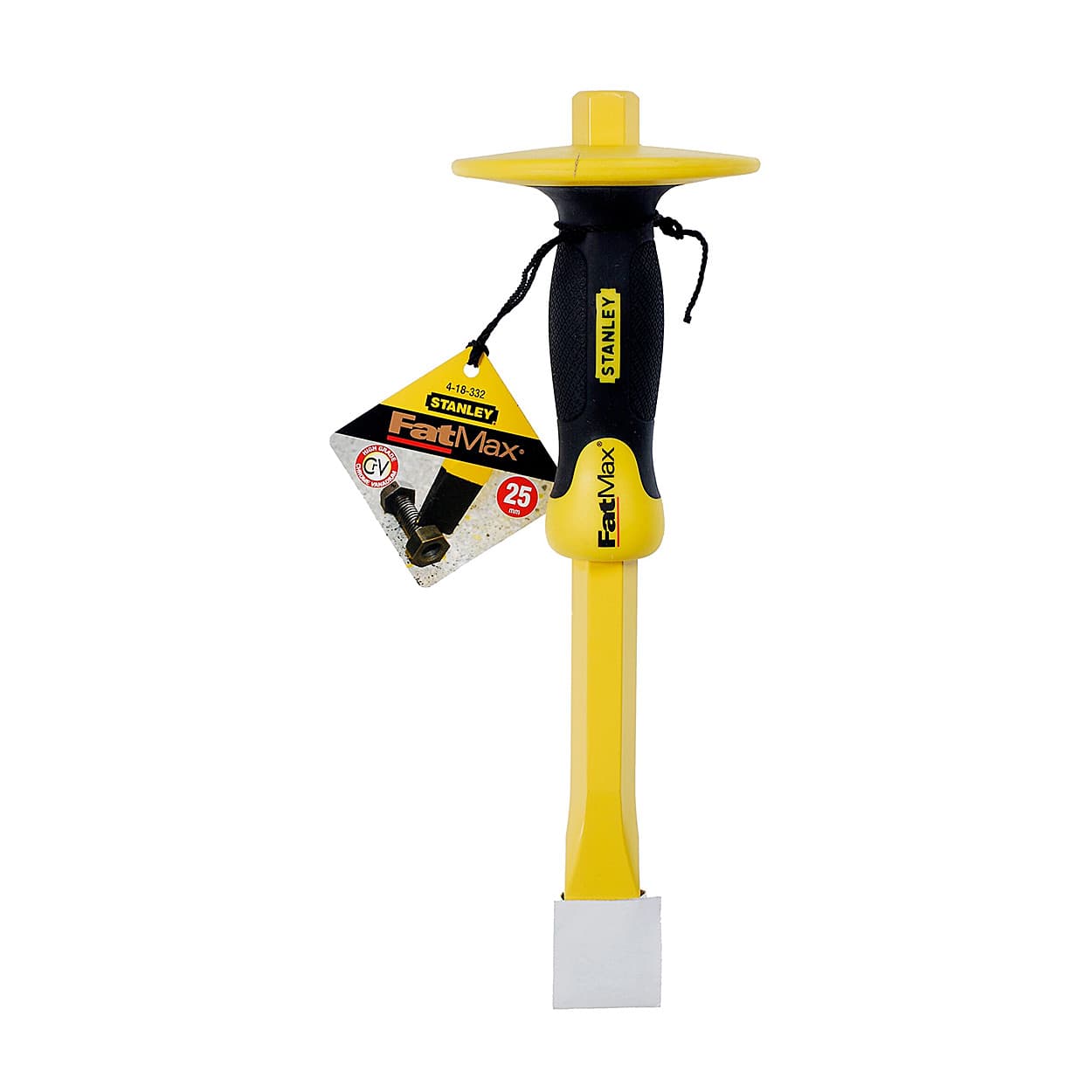 Stanley 25 x 300 mm FatMax Cold Chisel With Gaurd, 4-18-332