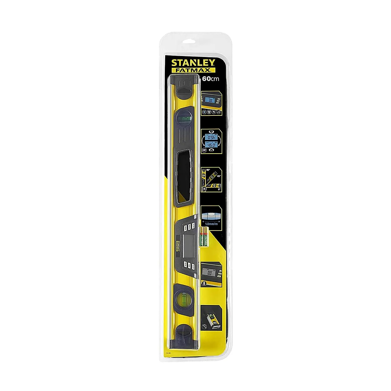 Stanley 60 cm / 2 Vials FatMax Digital Levels, 0-42-065