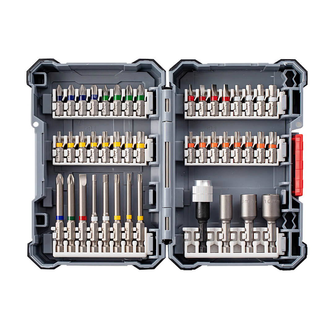 Bosch 44 Pcs Pick & Click Extra Hard Screwdriver Bits, 2 608 522 421