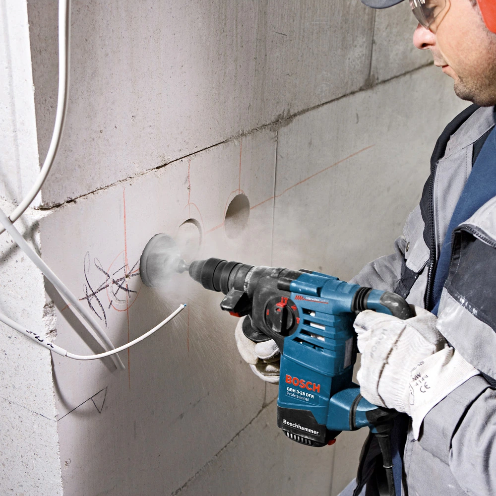 Bosch 800W Professional Rotary Hammer with SDS Plus, GBH 3-28 DRE