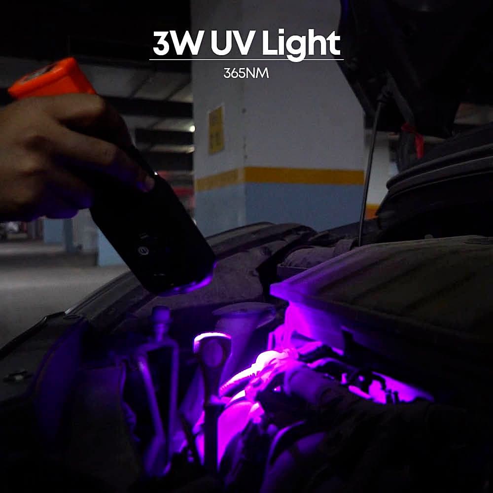 Groz 550 Lumens UV & Dual Charging Worklight, LED/376U