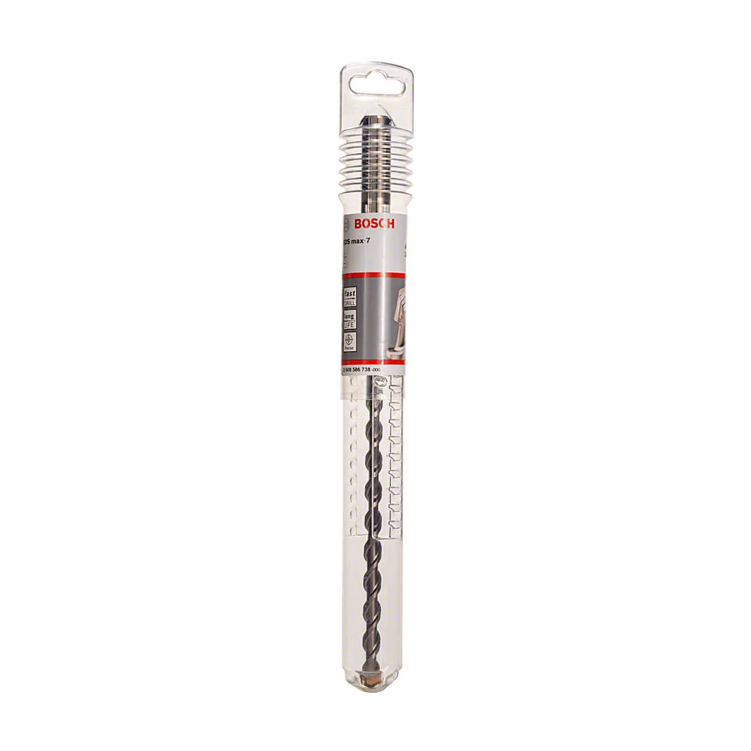 Bosch 12 x 200 x 340 mm SDS Max-7 Hammer Drill Bits, 2 608 586 738