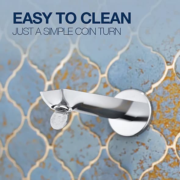 Kohler Fore Arc Bath Spout Without Diverter In Polished Chrome Finish, K-27492IN-CP