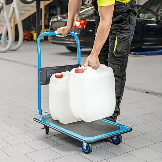 Hogert 730 x 470 mm Heavy Duty Hand Trolley, HT7G556