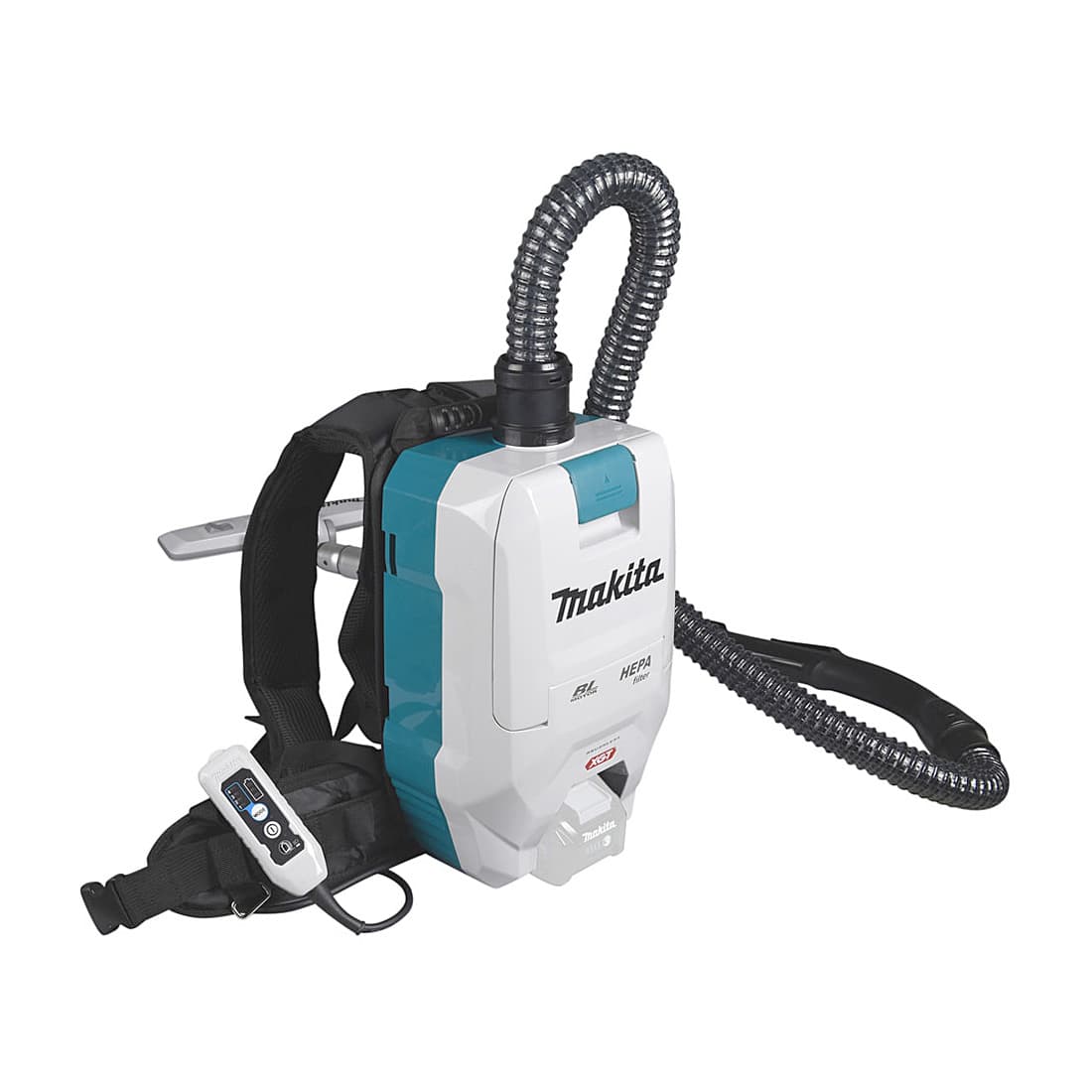 Makita 40Vmax XGT BL 2.0 Ltr Cordless HEPA Backpack Vacuum Cleaner (Bare Tool), VC008GZ