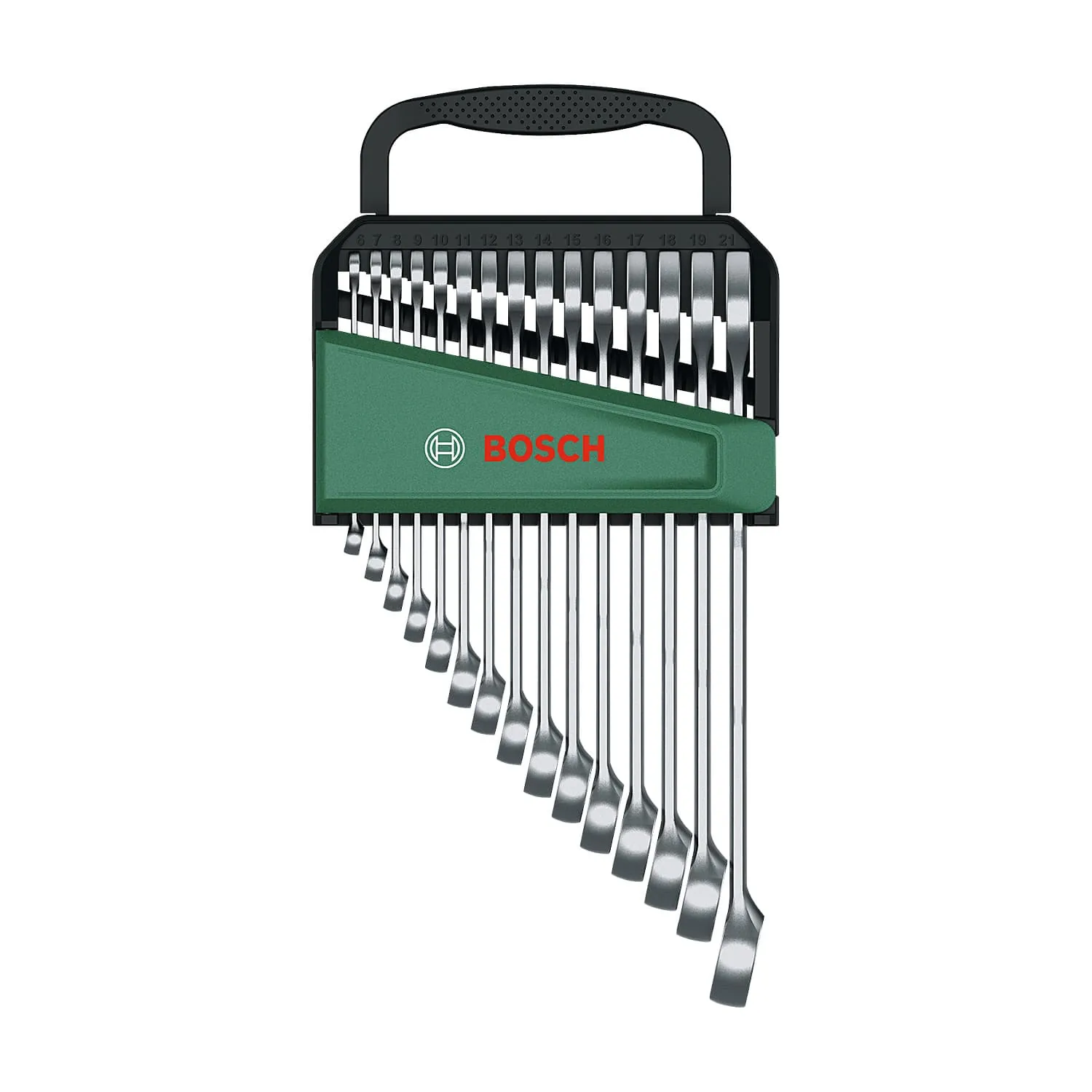 Bosch 15 Pcs Combination Wrench Set, 1 600 A02 Z9E