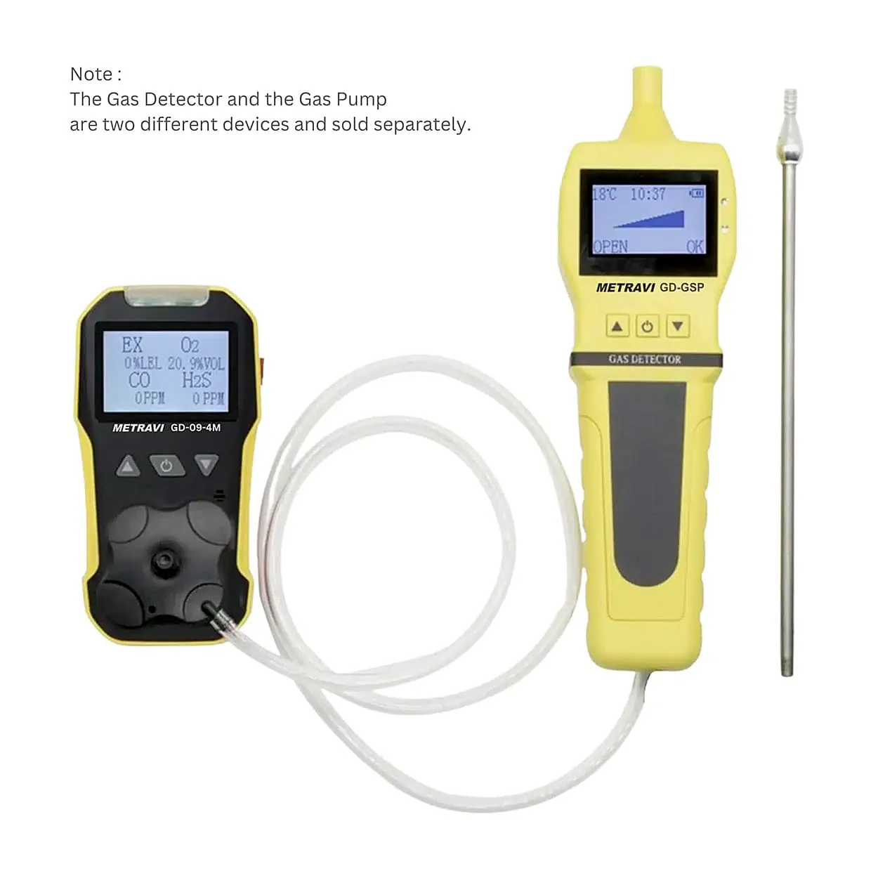 Metravi 2V - 3.2V DC Portable Gas Sampling Pump, GD-GSP