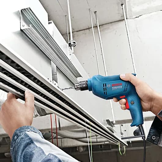 Bosch 10 mm 420W Professional Rotary Drill with Keyed Chuck, GBM 400