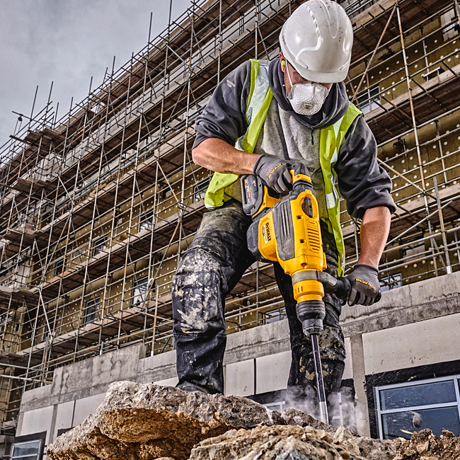Dewalt 54V Li-ion Brushless 48mm SDS - Max Combination Hammer (Cordless), DCH733N