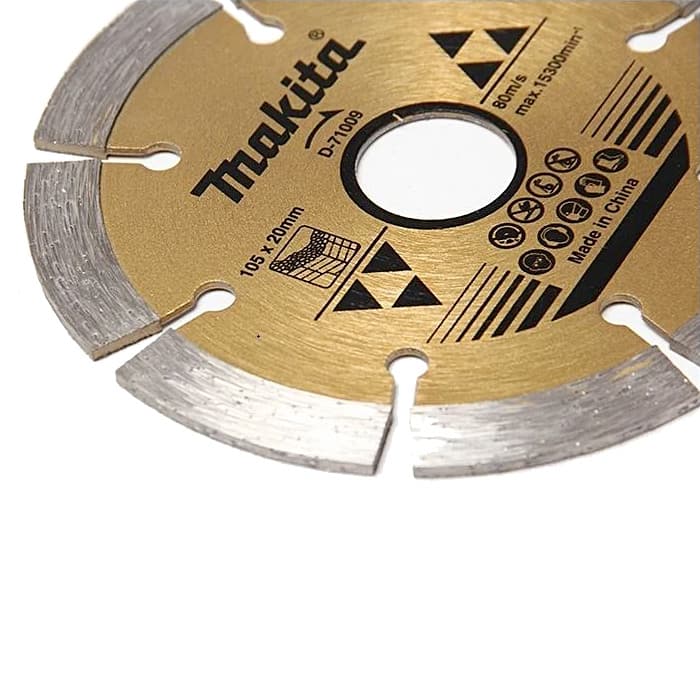 Makita 4 inch / 105 mm Diamond Wheel for Concrete & Stone, D-71009