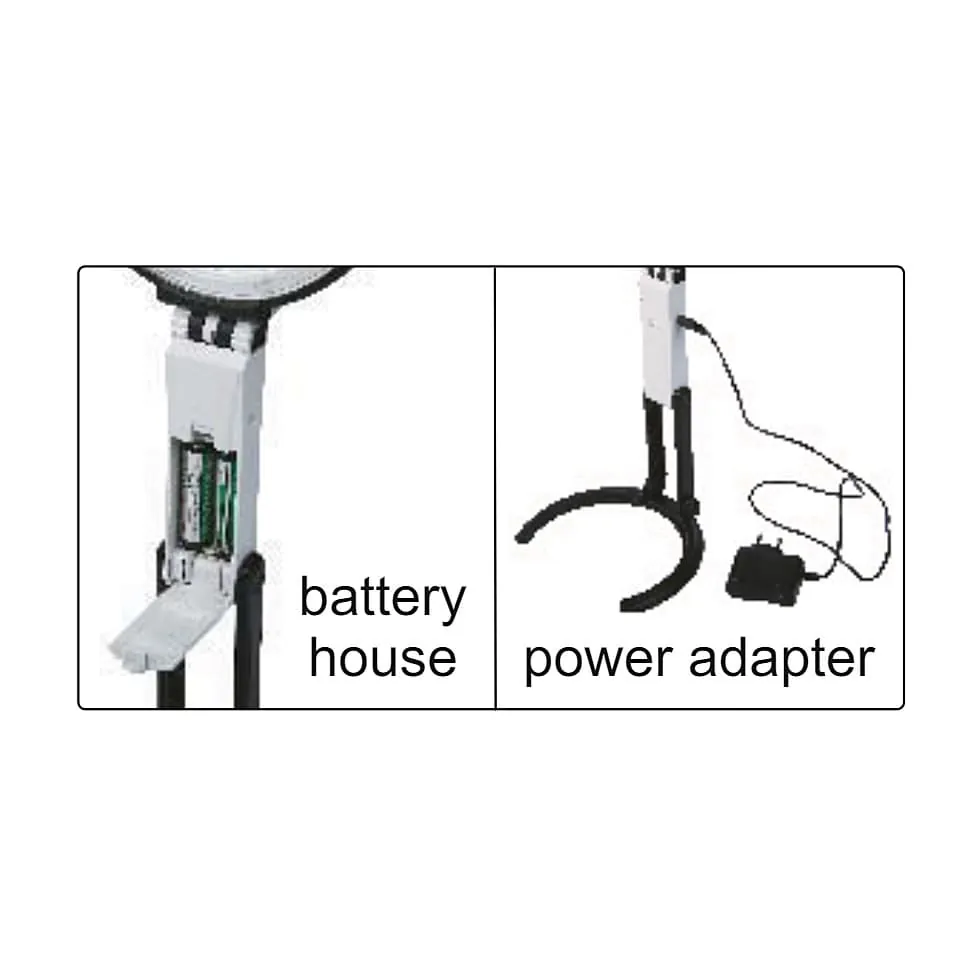 Insize Three Ways Magnifier With Illumination, 7512-1