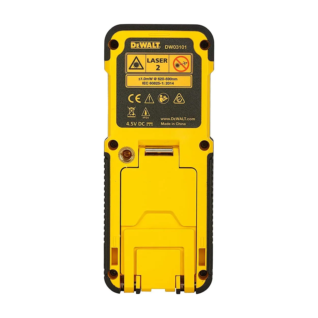 Dewalt 100 Mtr Laser Distance Measurer For Distance Area Pythagoras Volume Measurement with Colour Screen & Memory storage (330 Ft.), DW03101