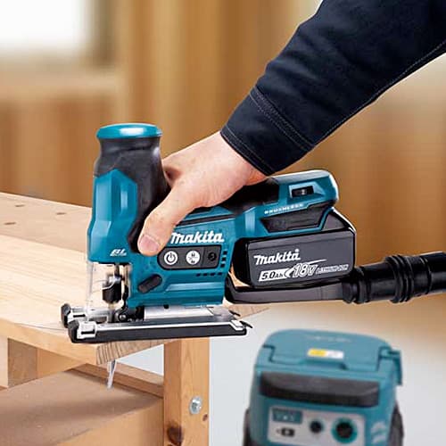 Makita 18V LXT BL Body Handle Cordless Jig Saw (With Battery & Charger Included), DJV185
